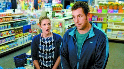 Die Hollywoodstars Drew Barrymore (39) und Adam Sandler (47) geben auf der Kinoleinwand das perfekte Traumpaar ab. Foto: AP