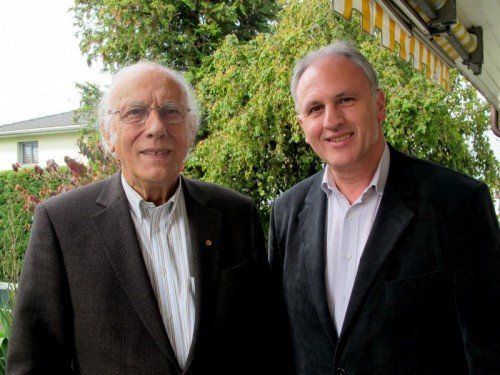 Edwin Malin mit Verbandsobmann Wolfram Baldauf. Foto: JU