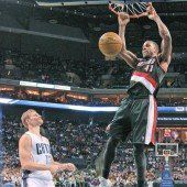 Schlange in der Garderobe der Portland-Stars