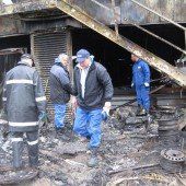 Spurensuche im Brandschutt