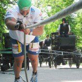 Extremsportler zog zwölf Fiaker