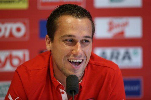Fühlt sich im Team rundum wohl: Düsseldorf-Legionär Michael Liendl.