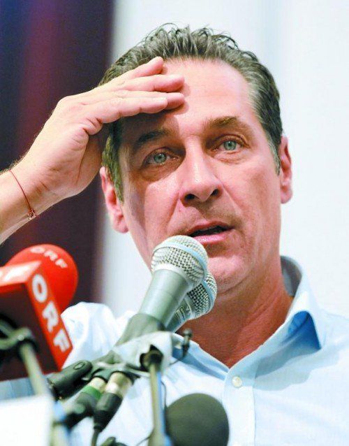 Grüne gewinnen Verfahren gegen Heinz-Christian Strache. Foto: apa