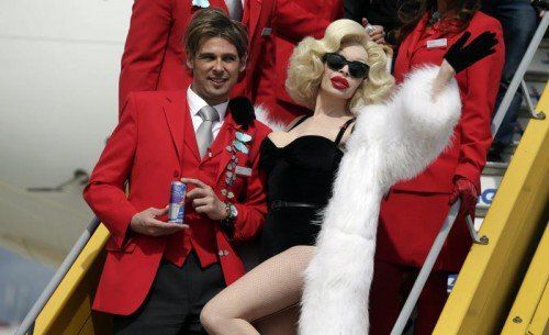 Heuer wieder mit dabei: Model Amanda Lepore. Foto: EPA