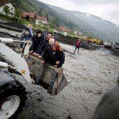 Hohe Alarmbereitschaft nach Unwetter in Europa