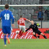 Nur ein 1:1 gegen Island