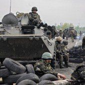 Ukraine: Mit ­Panzern gegen die Separatisten