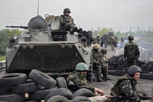Ist die EU mit schuld am gegenwärtigen Schlamassel in der Ukraine? Foto: EPA