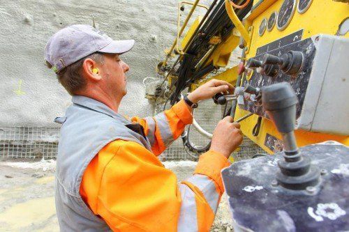 Lokalaugenschein Obervermuntwerk II Großbaustelle im Hochgebirge