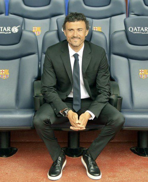 Luis Enrique will mit Barcelona Titel gewinnen. Foto: epa