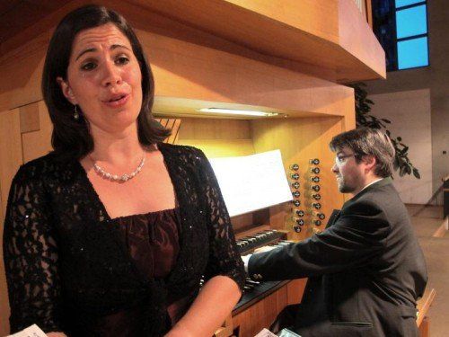 Martina Gmeinder ist bei Bach in ihrem Element. Foto: JU