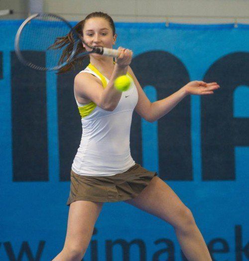Melanie Pinkitz und der TC Dornbirn liegen im Plansoll in Richtung Titel-Hattrick. Foto: paulitsch