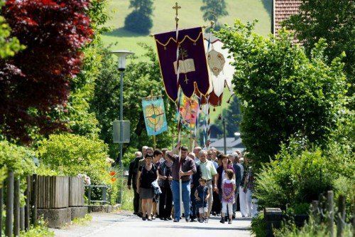 Öschprozession in Andelsbuch.  Foto: Berchtold
