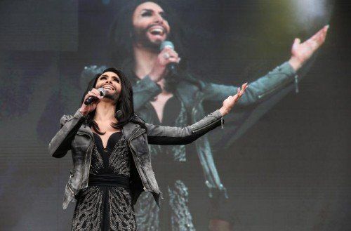 Österreichs Song-Contest-Hoffnung Conchita Wurst geht heute Abend beim 2. Halbfinale mit dem Song „Rise Like a Phoenix“ an den Start. ORF