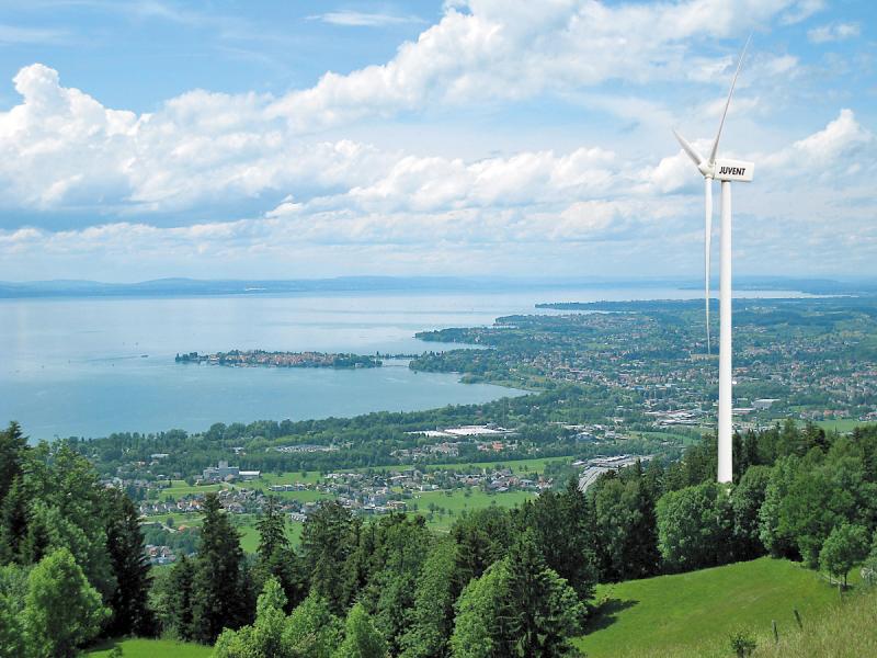 Das Windkraftprojekt am Pfänderrücken wurde erstmals vor zehn Jahren vorgestellt. AEEV