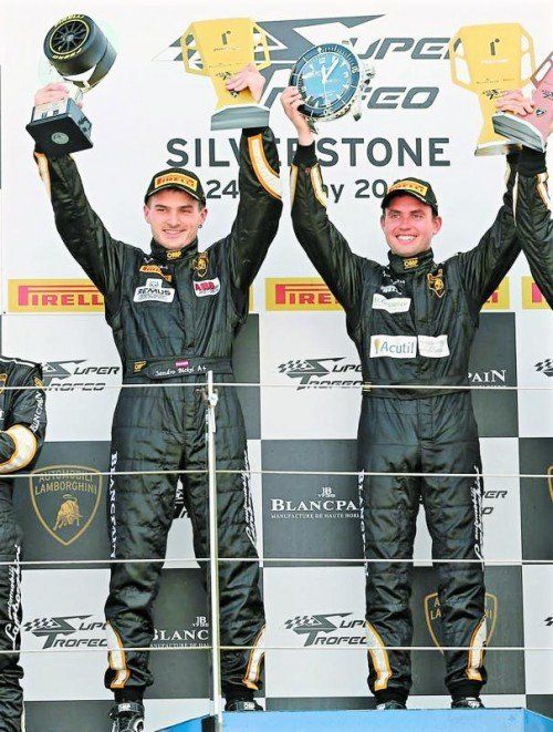 Strahlte in Silverstone vom Podest: Sandro Bickel. Foto: HM