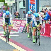 Team Orica setzte beim Giro die ersten Akzente