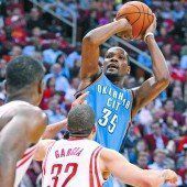 Kevin Durant wertvollster Spieler der NBA