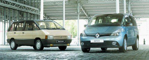 1984 hat Renault mit der ersten Espace-Generation ein neues Auto-Segment begründet. Fotos: werk