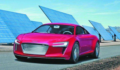 Audi treibt die Entwicklung von Elektro-Modellen weiter voran. Bei den Reichweiten hat man den Konkurrenten Tesla im Visier. Foto: werk