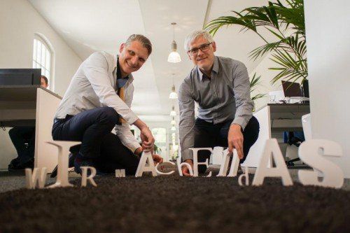 Bernd Hepberger und Rainer Schönherr, GF Massive Art.