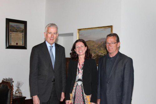 Birgit Obernosterer-Führer und Christian Suitner.  Foto: Stadt