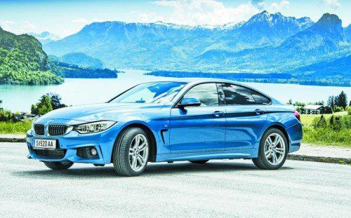 BMW 4er Gran Coupé: Schicke Coupéform bei einem praktischen Viertürer mit weit öffnender Heckklappe. Fotos: werk
