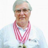 Bruno Dreher holte in Linz Gold mit dem KK-Gewehr