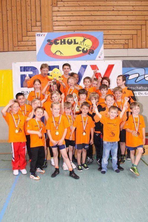 Das Siegerteam der VS Hörbranz. Foto: privat