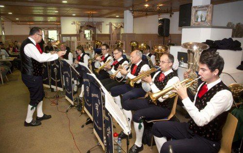 Die Bauernkapelle der Stadtmusik Bludenz sorgte für Stimmung.