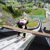 Eine Schanze für das ganze Jahr