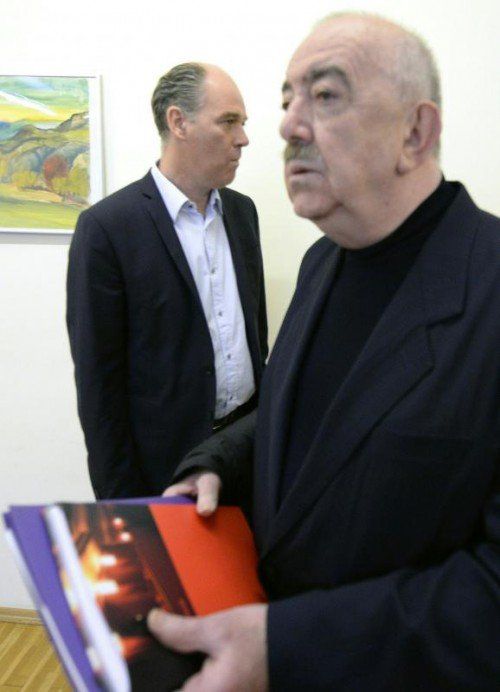 Ehemalige bei Gericht: Hartmann und Springer.  FOTO: APA
