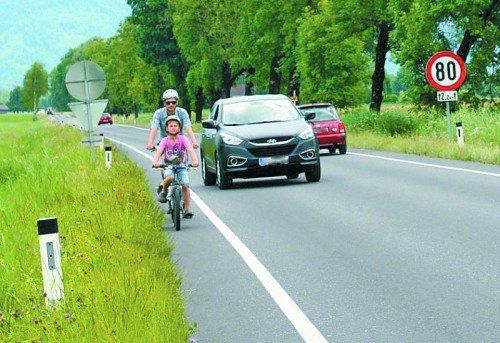Ein eigener Fahrradweg soll mehr Sicherheit bringen.