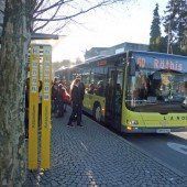 Busse zu schnell
