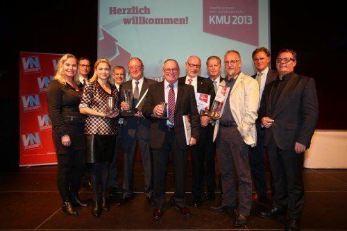 Im vergangenen Jahr wurden wieder zahlreiche innovative KMU vor den Vorhang geholt.  Foto: VN/Hartinger