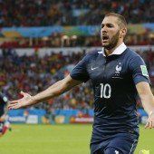 Benzema-Festspiele bei 3:0-Erfolg von Frankreich