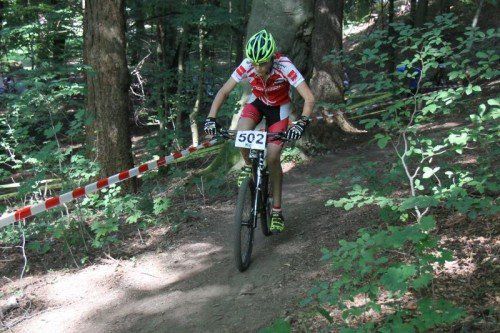 Luca Strimmer lieferte eine Talentprobe ab. Foto: schwämmle