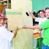 Buntes Arbeiten beim „Grünen“