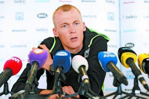 Muss nach Herzoperation pausieren: Robert Gesink. Foto: ap