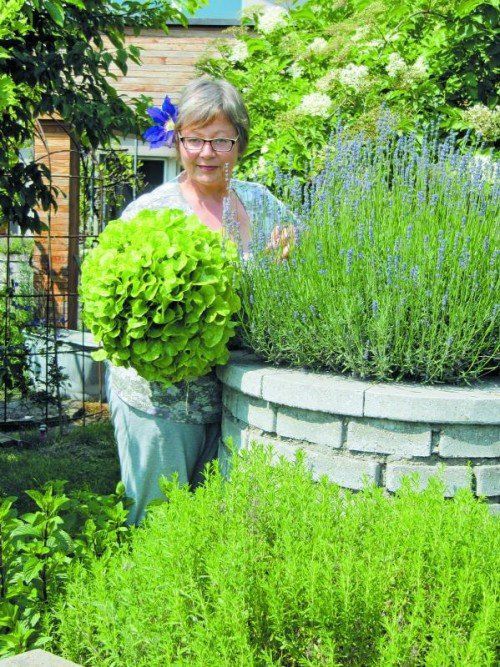 Natur pur: Bio-Gärtnerin Reingard Mayer aus Götzis. Foto: privat