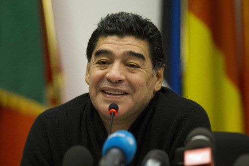 Nimmt sich kein Blatt vor den Mund: Diego Maradona. reuters