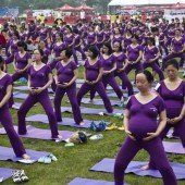 In China: Yoga-Kurs der Superlative