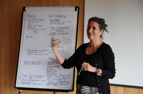 Theresa Anwander, Abteilungsleiterin im Vorarlberg Museum, wirkt an der Konzepterstellung der Museen im Walgau mit. Foto: Schlatter