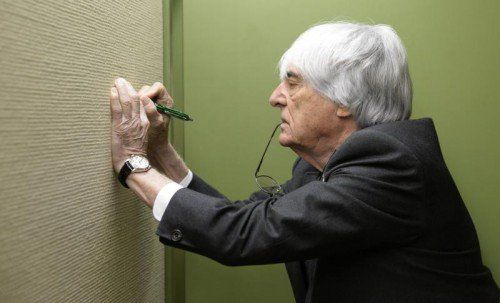 Unter Druck gesetzt: Formel-1-Chef Bernie Ecclestone. Foto: ap