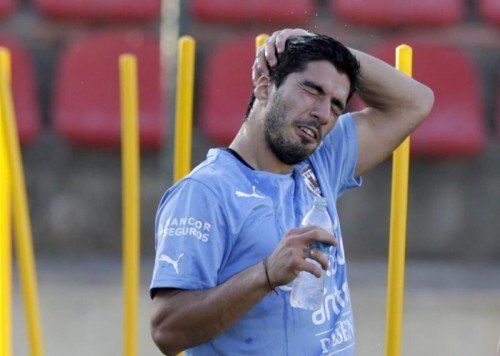 Uruguay-Star Luis Suarez. Foto: epa