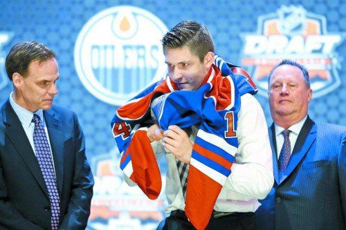 Von Edmonton gezogen: Leon Draisaitl. Foto: ap