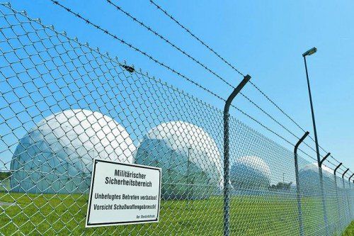 Abhörposten Bad Aibling bei Rosenheim (Bayern): Von Amerikanern aufgebaut, 2004 vom Bundesnachrichtendienst übernommen. Foto: RTS
