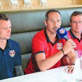 Die „Bullen“ als Gratulanten