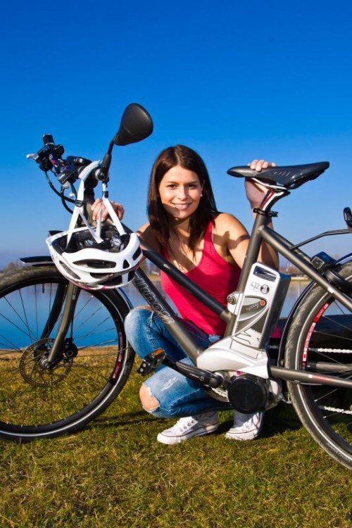 Bei der Auswahl des E-Bikes kommt es immer auch auf den Verwendungszweck an.  Foto: VN/Steurer