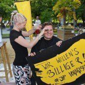 Gratis Drinks und gratis Haarschnitt